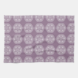 Wisteria Mandala Küchentuch