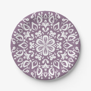 Wisteria Mandala Pappteller