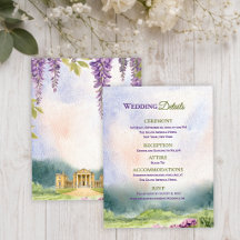 Wisteria Manor Garten Hochzeitsinformationen Detai