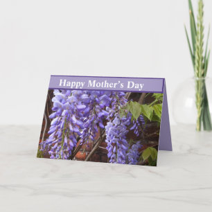 Wisteria Mother's Day Karte