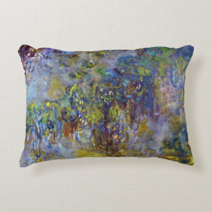 Wisteria (rechte Hälfte) von Claude Monet Zierkissen