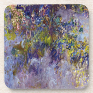 Wisteria (verlassen Hälfte) von Claude Monet Getränkeuntersetzer