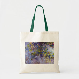 Wisteria (verlassen Hälfte) von Claude Monet Tragetasche