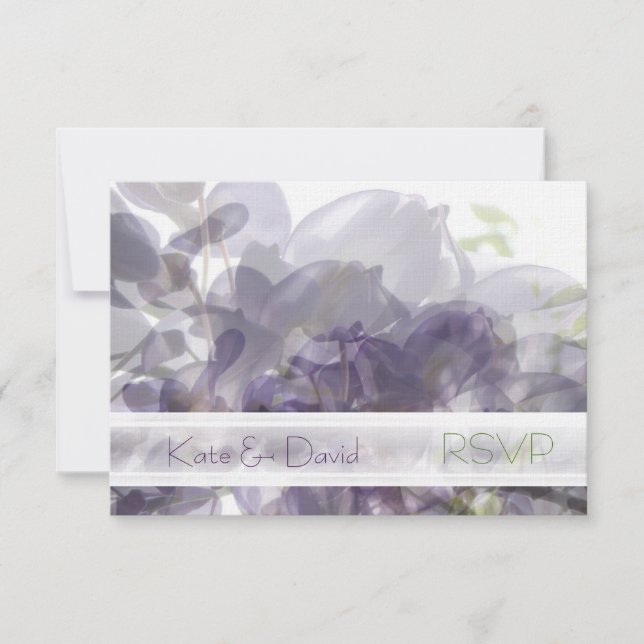 ©Wisteria Whisper/Mariage ou All-Occasion RSVP (Devant)