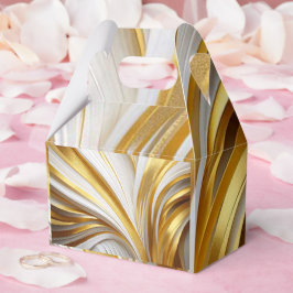 Wit Goud Retro Geschenkschachtel