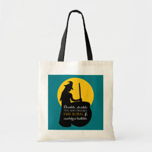 Witch and Moon Magic Spell Tote Bag Tragetasche
