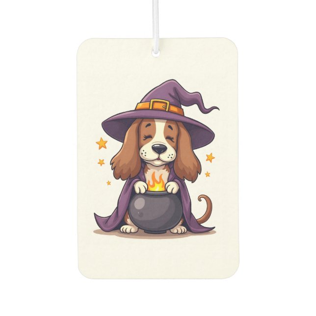 Witch Basset Brew Autolufterfrischer (Vorderseite)