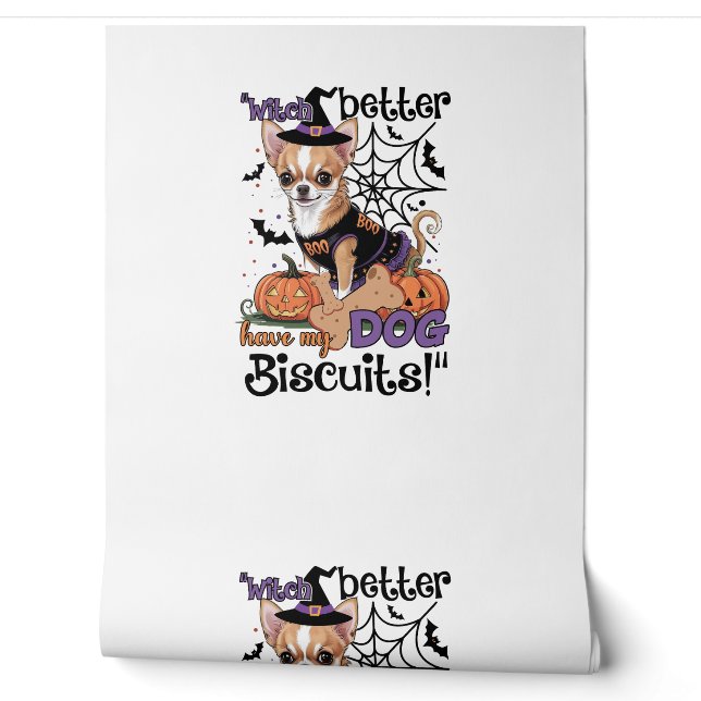 Witch better have my Dog Biscuits Cute Halloween C Tapete (Abrollen)