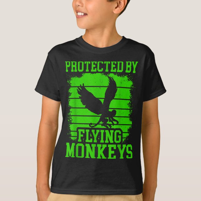 Witch Get My Flying Monkeys  T-Shirt (Vorderseite)
