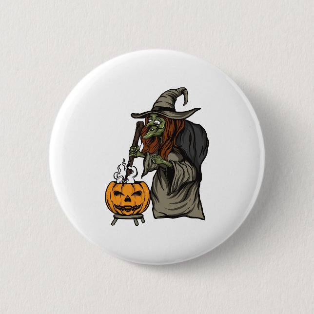 Witch Halloween           Button (Vorderseite)