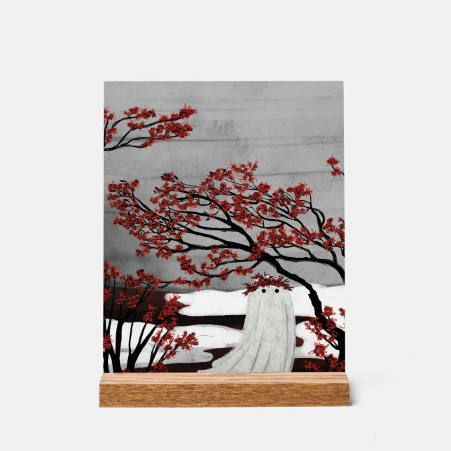 Witch Hazel Ghost Acrylschild (Vorderseite)