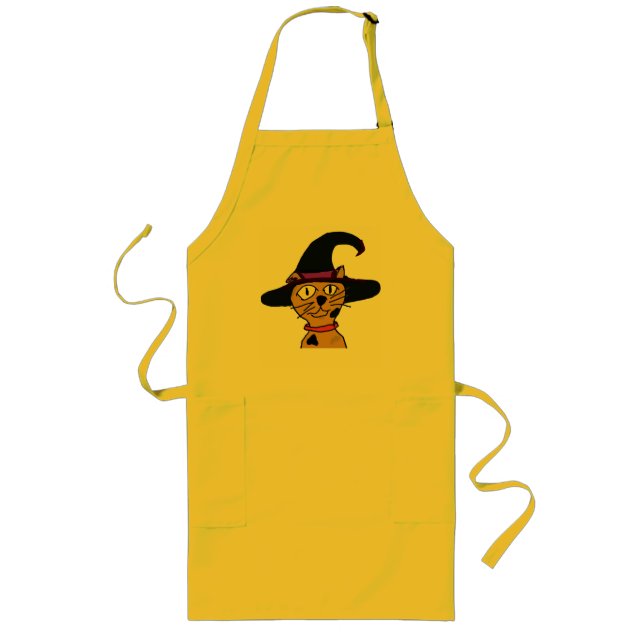 Witch Kitty Lange Schürze (Vorne)