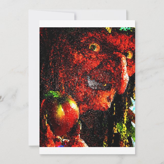 WITCH MIT APPLE KARTE (Vorderseite)