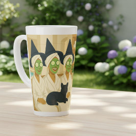 Witch Spa Day Funny Humor Milchtasse