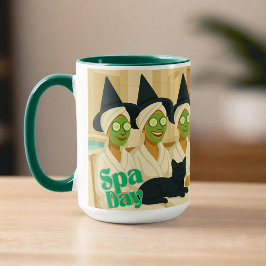 Witch Spa Day Funny Humor Tasse