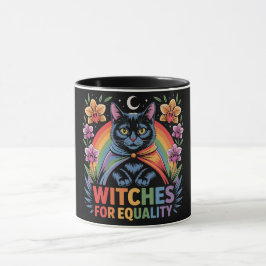 Witches For Equality Feminist Tasse
