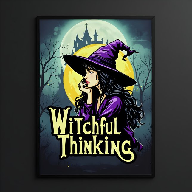 Witchfull Thinking Halloween Witzentechnik Poster (Von Creator hochgeladen)