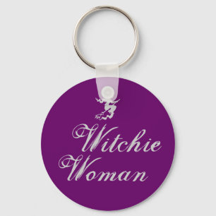 Witchie Frauen-Schlüsselanhänger Schlüsselanhänger