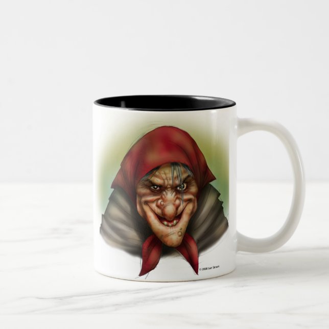 Witchie Zweifarbige Tasse (Rechts)