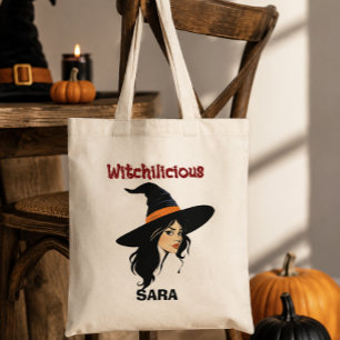 Witchilicious Halloween-Süßigkeiten-Tasche  Tragetasche