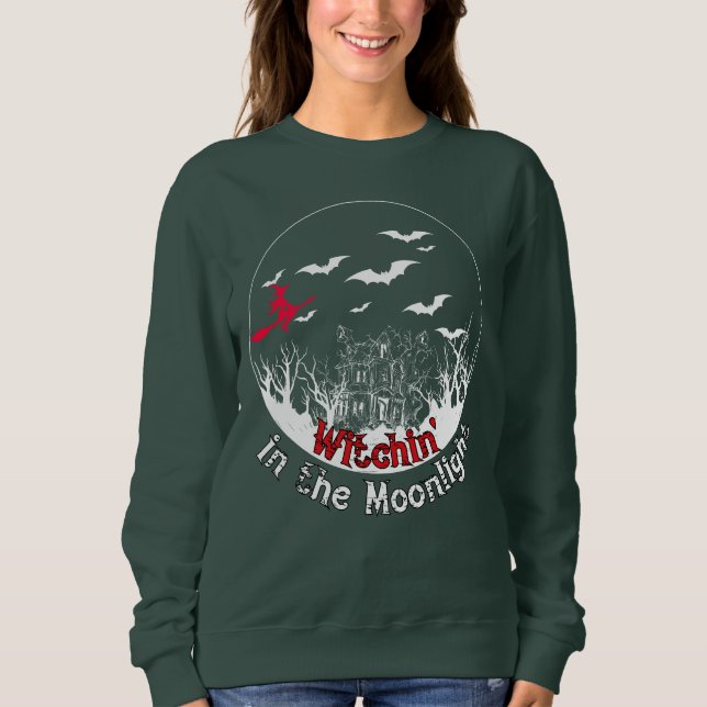 Witchin' in der Mondlicht.b Sweatshirt (Vorderseite)