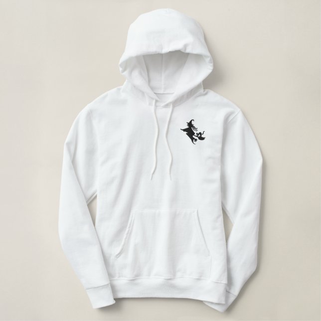 Witching Hour Bestickter Hoodie (Design vorne)