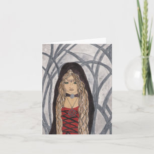 Witching Stunde Notecard Karte