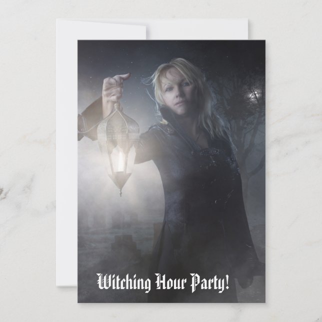 Witching Stunden-Party Einladungen (Vorderseite)