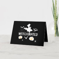 Witchiniertes Halloween 2021Kostüm Witzige Hexe