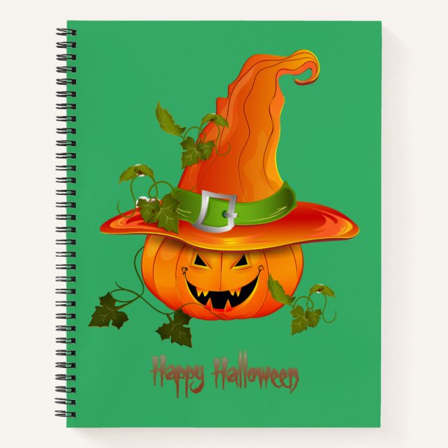 Witchner Wonders : Halloween Carnet sur mesure à t (Devant)