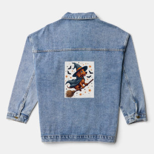 Witchy Dackel Delight Jeansjacke