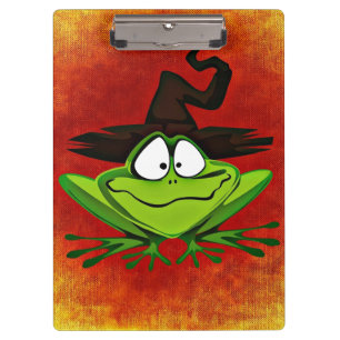 Witchy Frog Klemmbrett