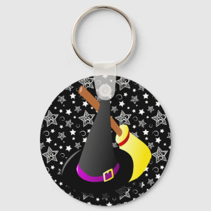 Witchy Halloween Spaß Schlüsselanhänger