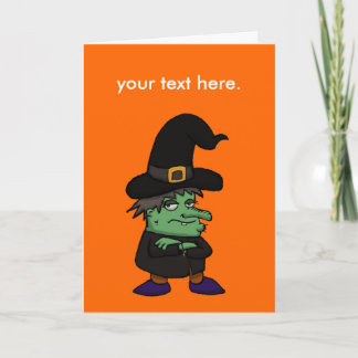 Witchy Hexe Karte