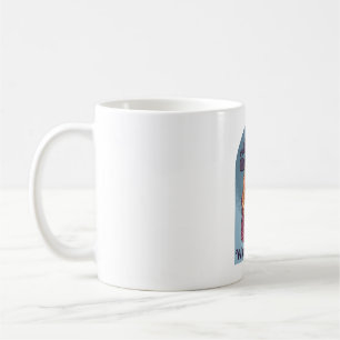 Witchy Mama Niedlich Ghost Funny Halloween Groovy Kaffeetasse