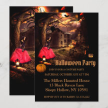 Witchy Night Halloween Night Party