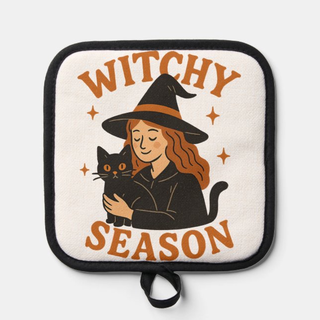 Witchy-Saison Topflappen (Vorderseite)