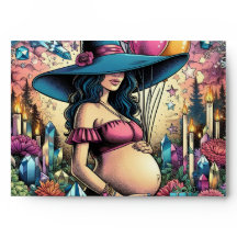 Witchy Vibes Pregnancy Ankündigung