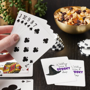 Witchy Vibes - Spooky & Stylish Spielkarten