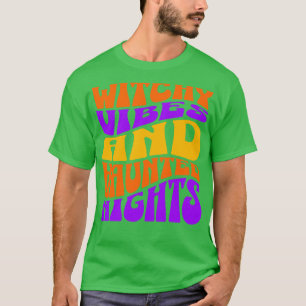 Witchy Vibes Spuk Nights Spooky Retro Halloween T-Shirt