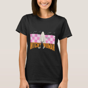 Witchy Woman Funny Halloween Kostüm Spooky Femini T-Shirt