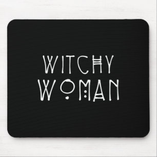 Witchy Woman Halloween-Kostüm Mousepad