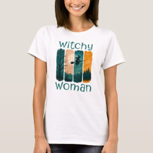 Witchy Woman, Halloween T-Shirt