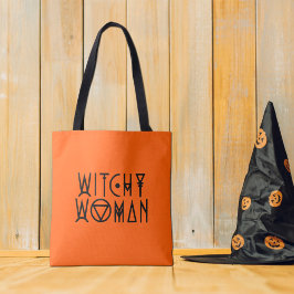 Witchy Woman Niedlich Black Hexe Halloween Tasche