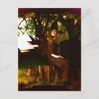 Witchy Woman Postkarte