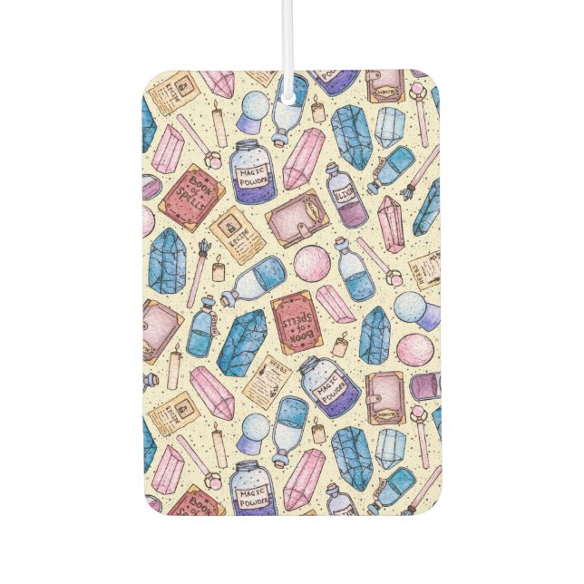 Witchy Wonders Car Freshener Autolufterfrischer (Vorderseite)