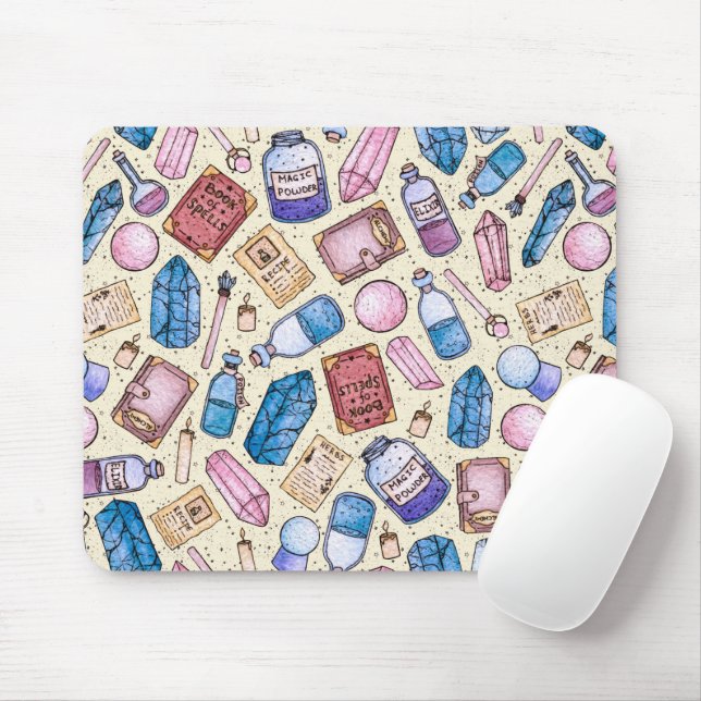 Witchy Wonders Mousepad (Mit Mouse)