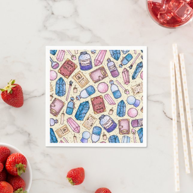 Witchy Wonders Paper Napkins Serviette (Beispiel)