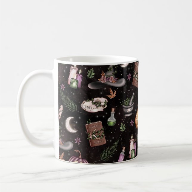 Witchy Woodland Kaffeetasse (Links)