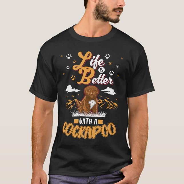 with a Cockapoo T-Shirt (Vorderseite)